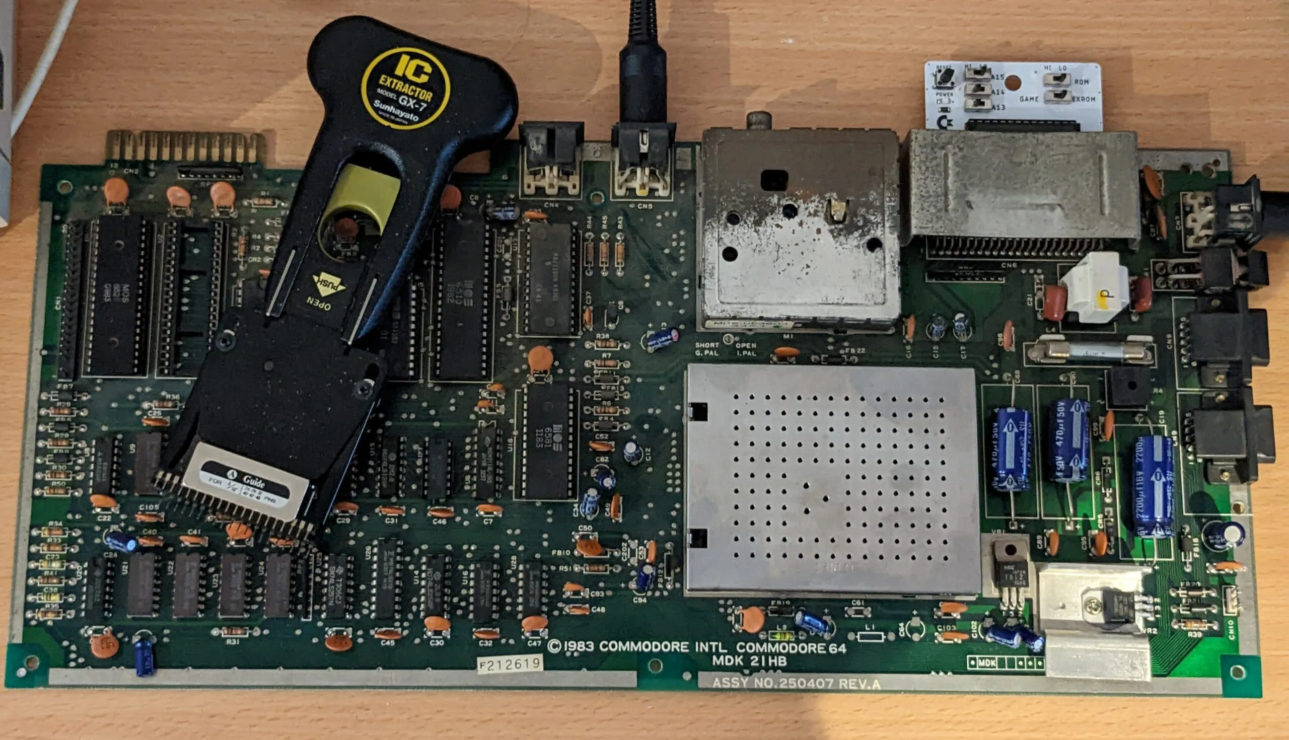 Australian Commodore 64: Motherboard Diagnostics