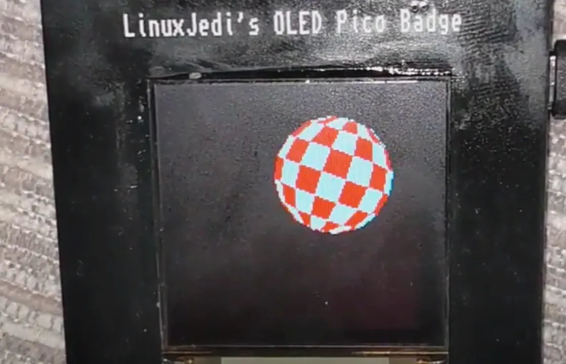 Basic graphics on the SSD1351 display