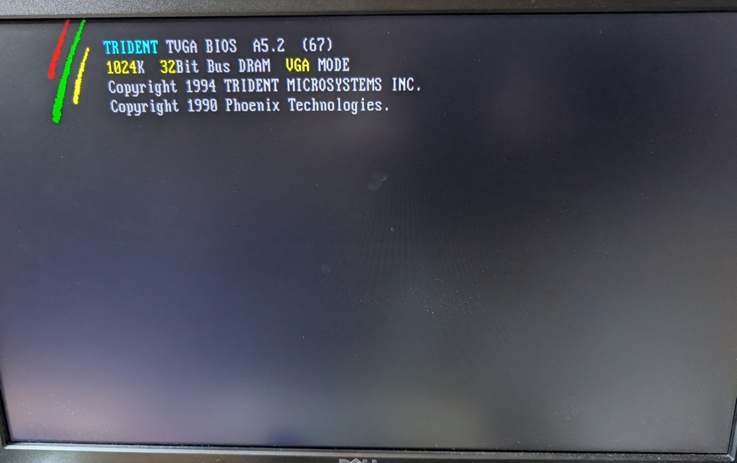 carte vidéo vlb pour 486 / trident tgui9440cxi 7347l rev 1