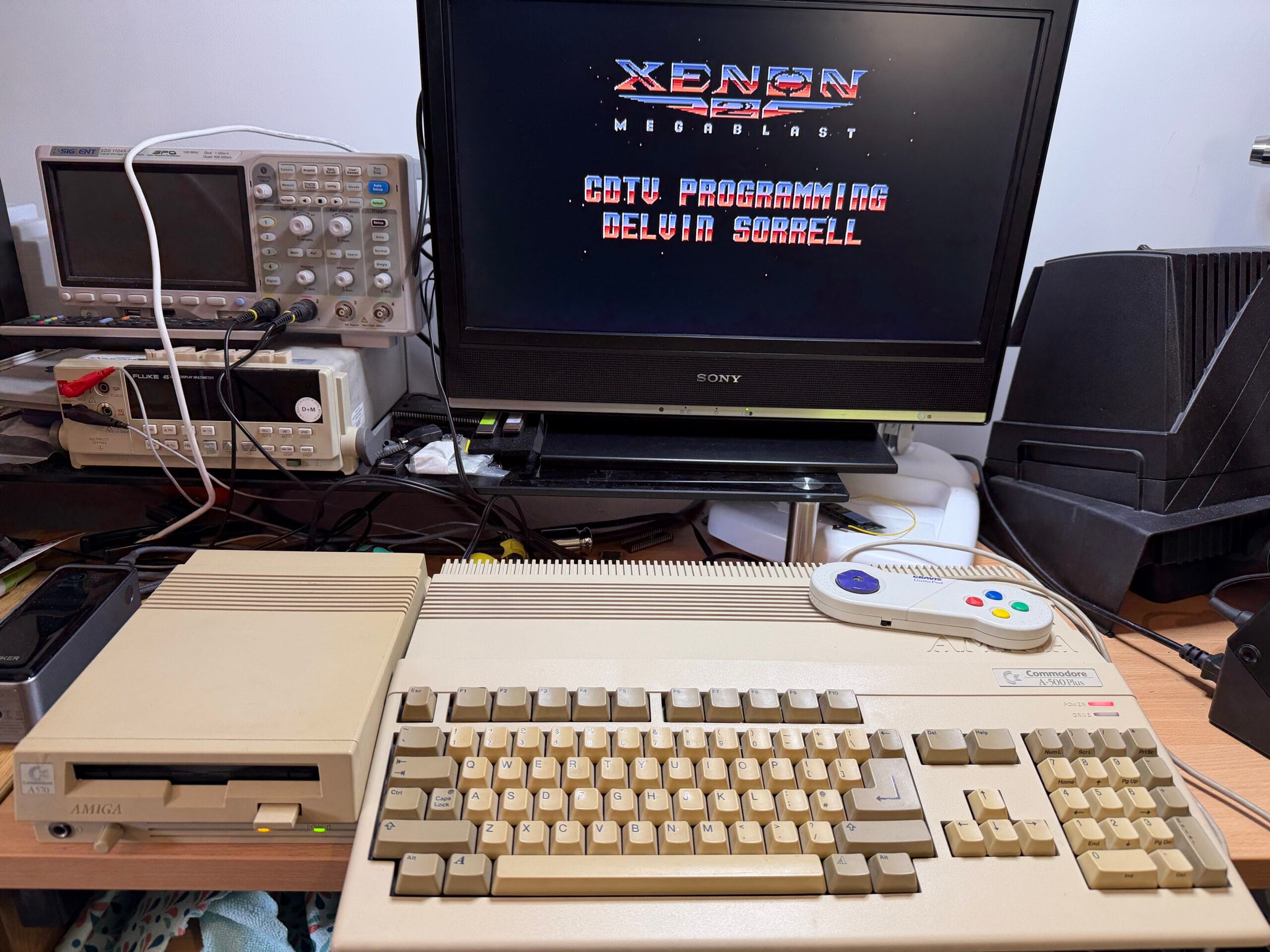 When an Amiga A570 Repair Took a Strange Turn